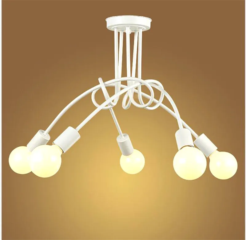 Vintage-Ceiling-Light-Modern-Brief-LED-Ceiling-Light-Simple-Creative-Black-white-Red-E27-Ceiling-Lamp