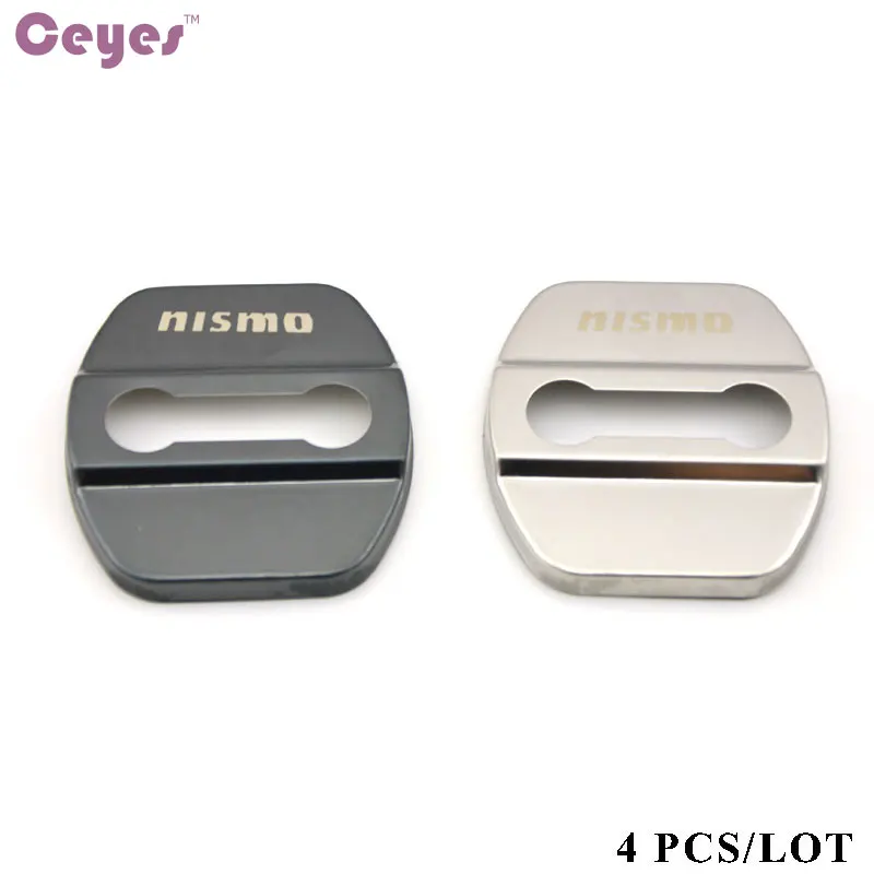 Door Lock Cover Car Styling Case For Nissan Nismo Tiida Teana Skyline Juke X-Trail Almera Qashqai Accessories car door lock cover car interior accessories car exterior accessories car door cover