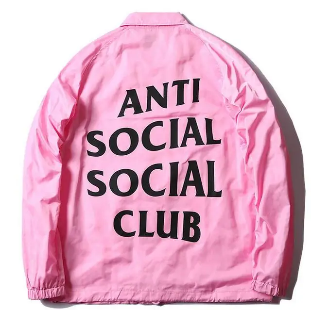 2017 anti social social club jacket men women kanye west