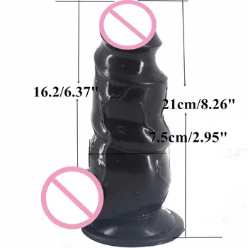 17 Size Huge Animal DildoLong Dog Horse Wolf Penis With Suction Cup Big Dick Sex Toys for Women Vagina Anal Masturbator Couples 2