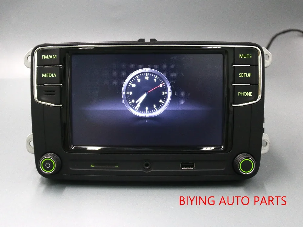 AIDUAUTO RCD330 Plus радио Зеленая кнопка светильник для Skoda Octavia fabia 187A 6RD 035 187 A/6RD035187A