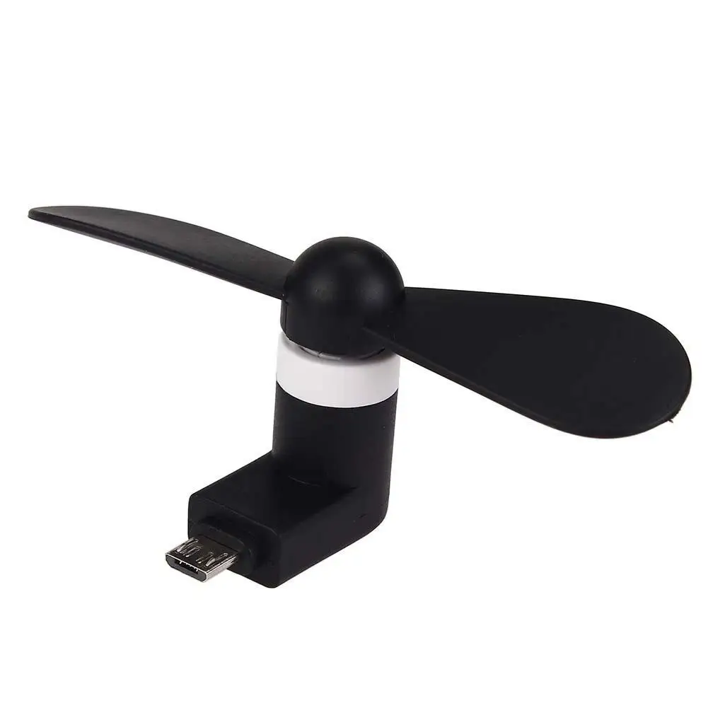 Новый вентилятор Micro USB портативные мощные мини вентиляторы для Android Samsung Galaxy S6 BLK