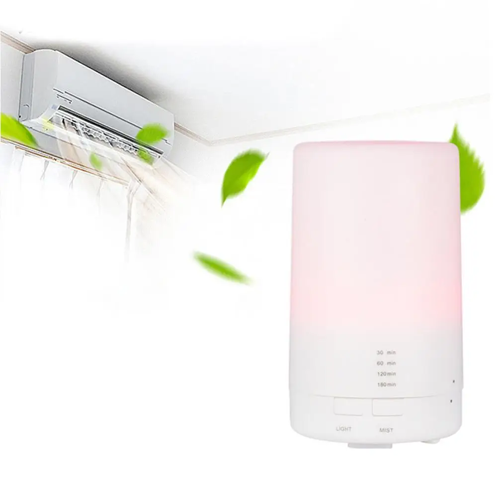

USB Mini Air Aroma Humidifier LED Colorful Light Aromatherapy Oil Diffuser