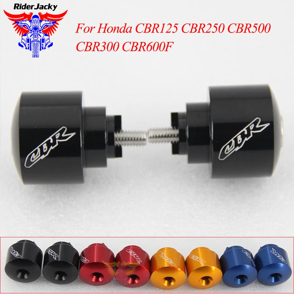 

For Honda CBR125 CBR250 CBR500 CBR300 CBR600F Motorcycle Golden Bar Ends