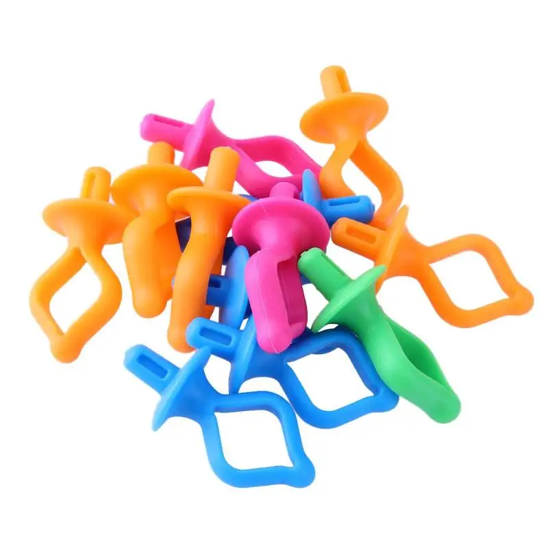 12Pcs Bobbin Clips Thread Roller Fixed Wrapped Clamp Bobbin Thread Tools DIY Sewing Accessories