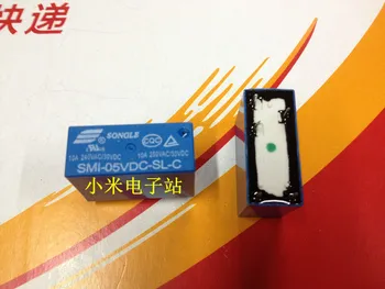 

SMI-05VDC-SL-C Songle Relay 10A 250VAC 5-pin conversion 14F G2R-1 5VDC