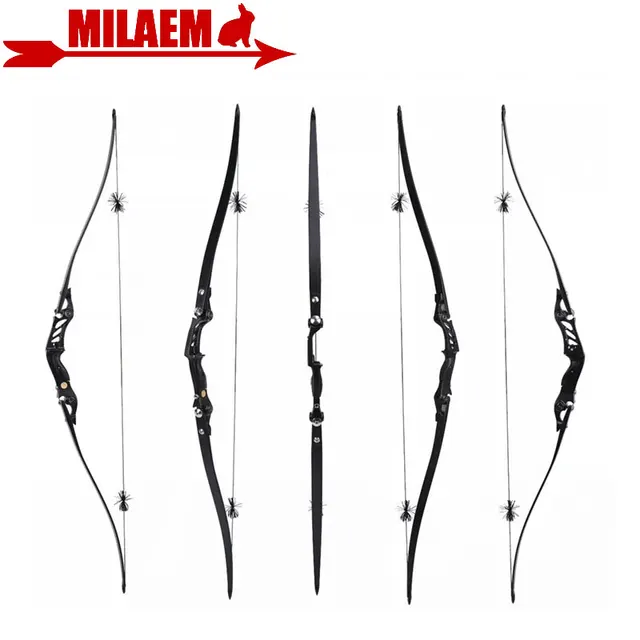 US $383.72 1Set 60inch Archery BOSEN HORN Recurve 55lbs American Hunting Foam Core Limbs Huntin