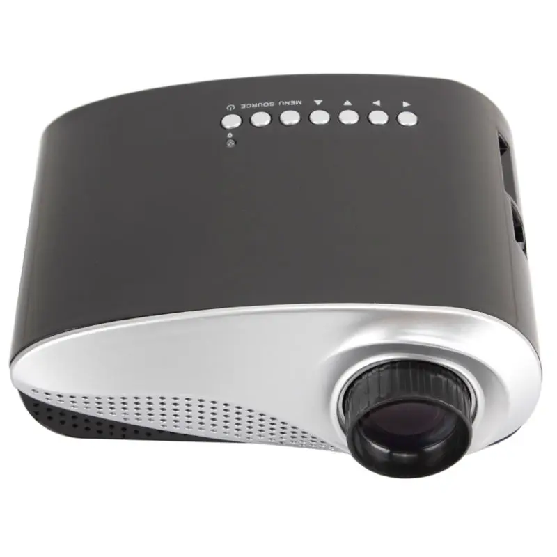 

12pcs Lots Mini LED Projector 480*320 Native Resolution Pocket Home Theatre Support HDMI TV AV VGA USB SD Input Free Shiping