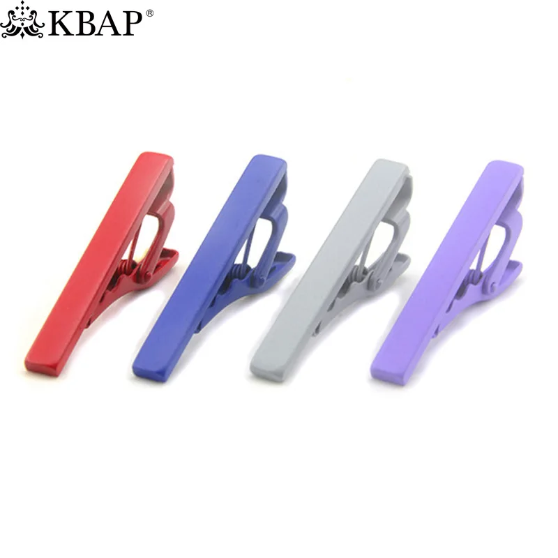 KBAP Mens Skinny Tie Bar Clip Wedding Business Favor Gifts photo