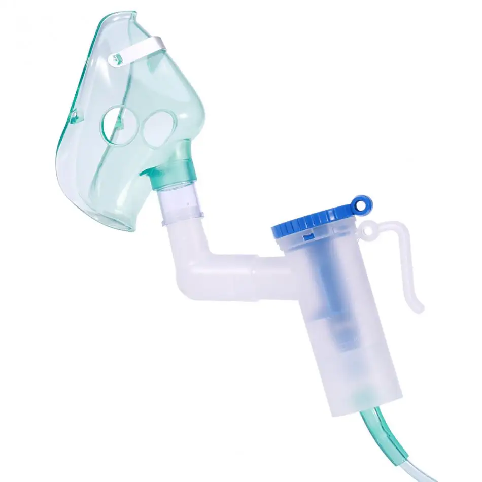 Медицинский Компрессор, ингалятор для выдыхания, чашка, мундштук, медицинская одноразовая кислородная маска, ингалятор, набор для взрослых и детей, гладкое дыхание