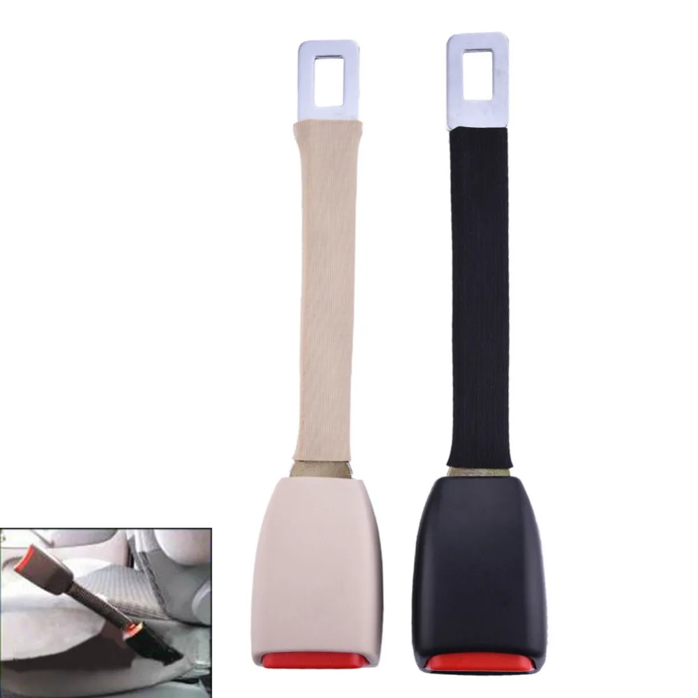 Buy 1PCS Beige Black Car Auto Seat Belt High strength