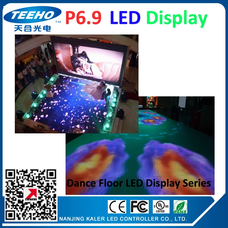 

P6.9 led dancing floor LED display screen led video wall large playing video screens led advertising boards stage concertS etc