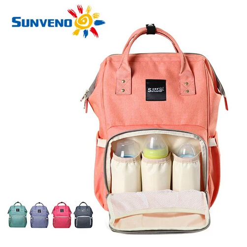 Sunveno Мода мумия Средства ухода за кожей для будущих мам подгузник сумка бренда большой Ёмкость маленьких сумка рюкзак дизайнерские уход
