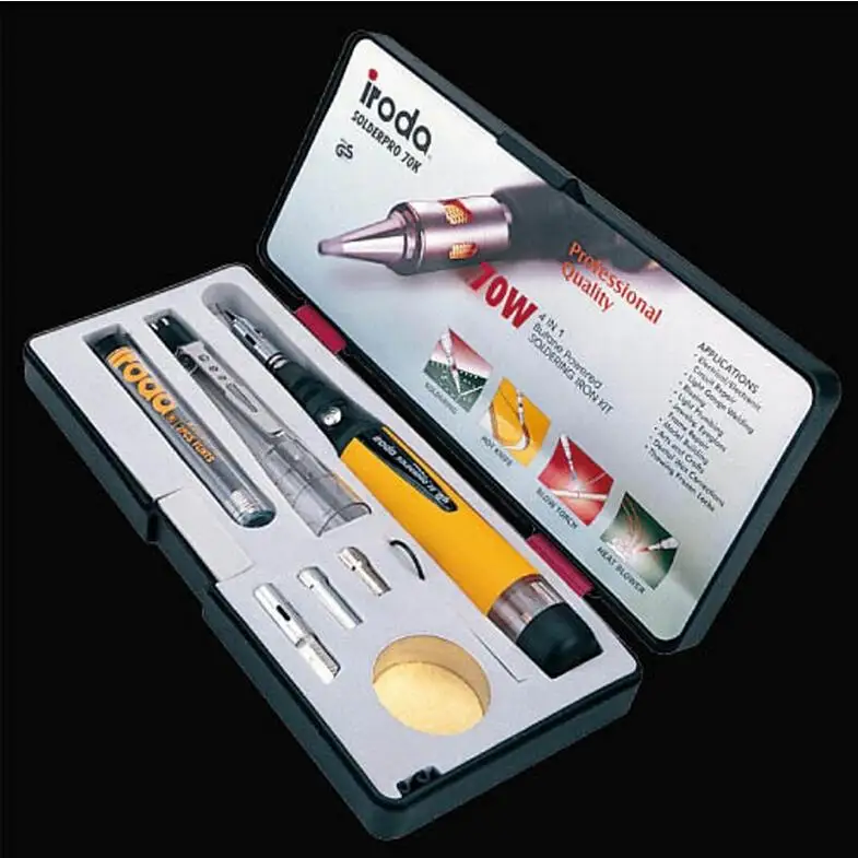 

Mini pocket outdoors methane 20ml 120min gas soldering iron kit gun blow torch windproof flamethrower from Taiwan