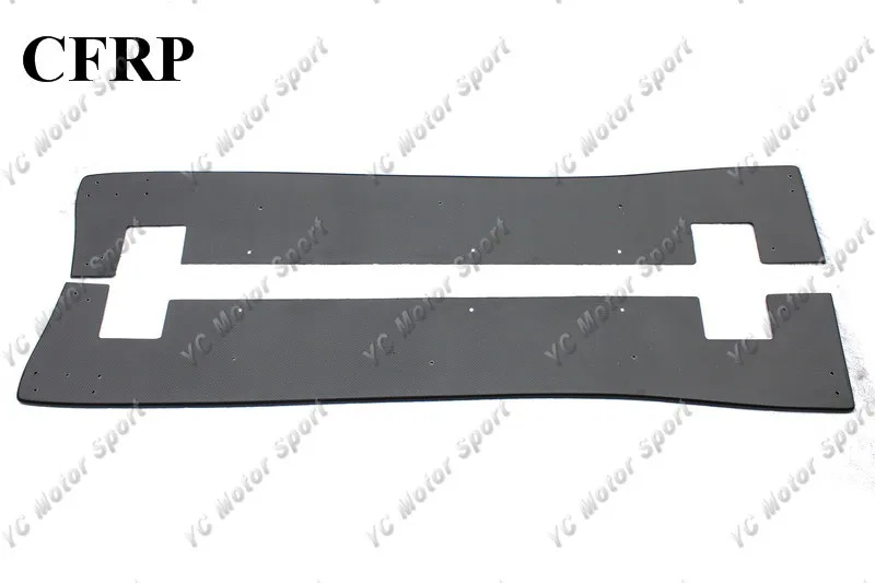 2008-2012 Mitsubishi Lancer Evolution X Varis Wide Body Version Style Side Skits Underboard CF