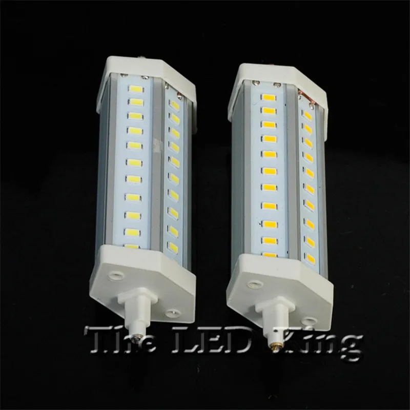 

Dimmable R7S led 15W 25W 30W 48 SMD 5730 5630 chip 118mm J118 LED bulb Dimmer corn light lamp AC220V replace halogen floodlight