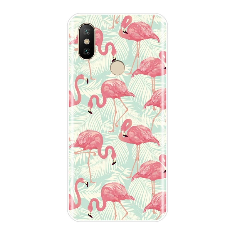 Чехол для телефона Xiaomi Mi 5 5C 5S 5X 6 6X Plus силиконовая Мягкая модная задняя крышка с