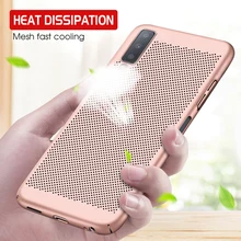 Тепловыделение чехол для телефона для samsung Galaxy S10 S10e S9 S8 плюс S7 S6 край Жесткие ПК-Чехлы для samsung S 10 10e 9 8 Plus