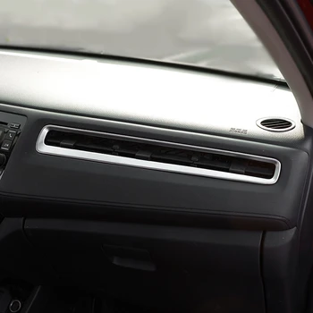

For Honda HRV HR-V VEZEL accessories 2014-2017 ABS Matte/Carbon Fibre Interior Dash Board Air Vent Garnish Molding Cover Trim