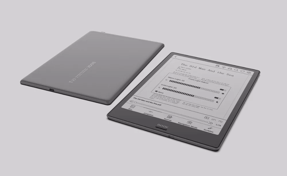 Новая модель BOOX NOTE PRO для чтения электронных книг 4G/64G Android 9 e ink спереди светильник
