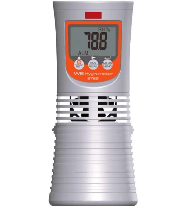 

AZ8762 Wet Bulb Hygrometer w/RH% Relay Air Quality Temperature Relative Humidity Datalogger Monitor
