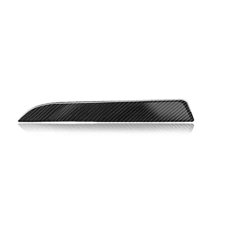 

For Audi A4 A5 B8 Refit Car Carbon Fiber Console Control Cd Frame Cover Trim Interior Air Conditioning Knobs Frame