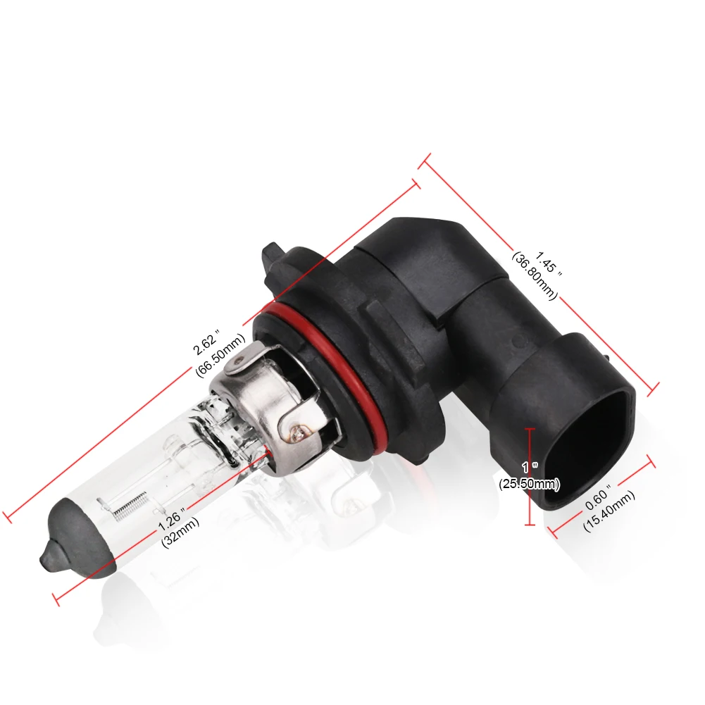 2pcs 12v 55w HB4 9006 Auto Car Halogen Bulb 4300K Super White Quartz Glass Xenon Dark Blue Car Headlight Lamp Fog Lights