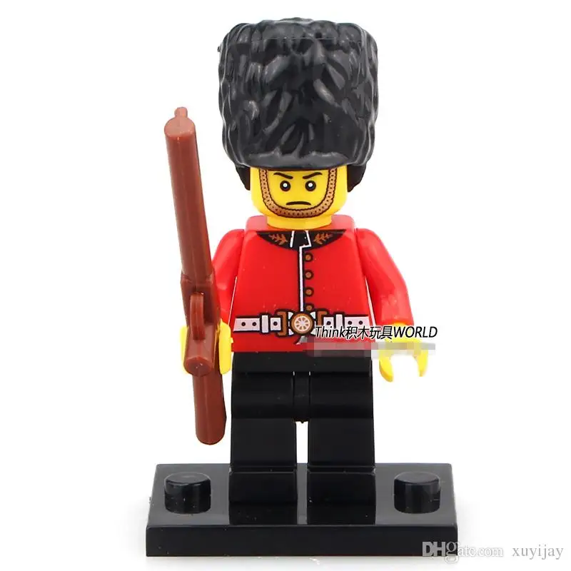 Beste Enkele Koop Serie 5 ROYAL GUARD SUPER HEROES AVENGERS Monteren Minifig Model DIY Bouwstenen Kinderen Speelgoed