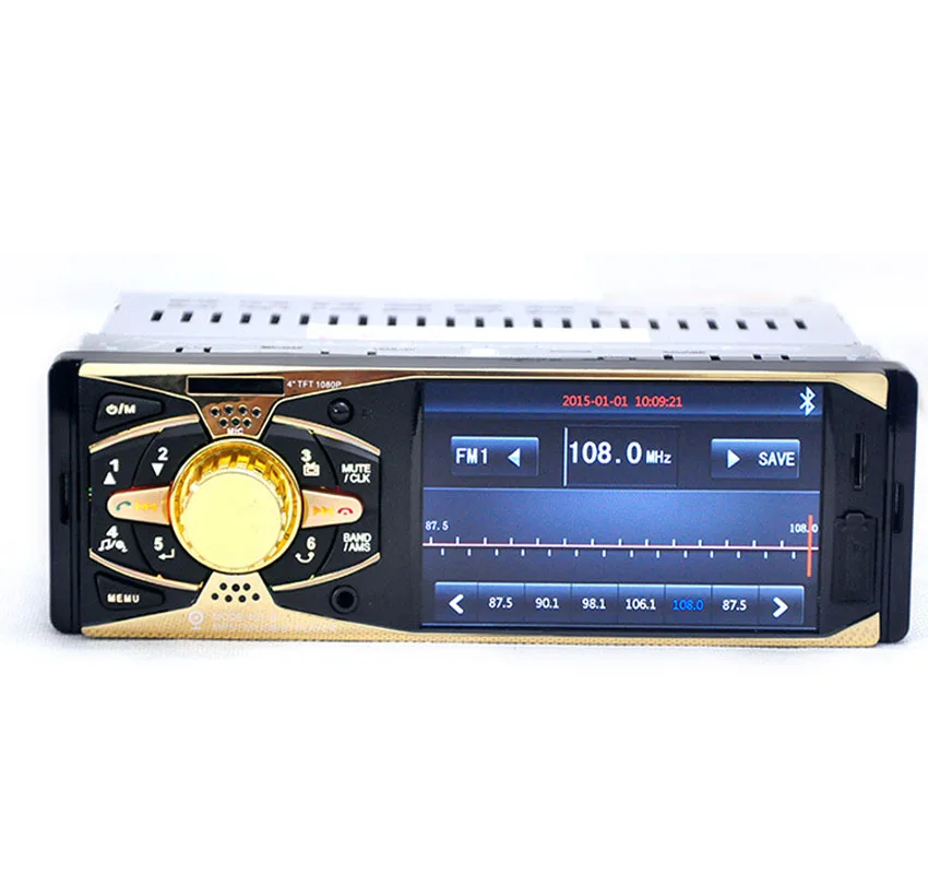 4011B Radio Car Mp4 Mp5 Player 1 Din HD 4.1 Inch Video Player Bluetooth