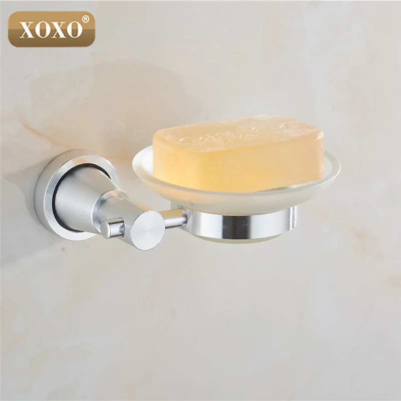 

XOXO product soild practical wall mounted aluminum bathroom soap dishes/ soap holder 3085