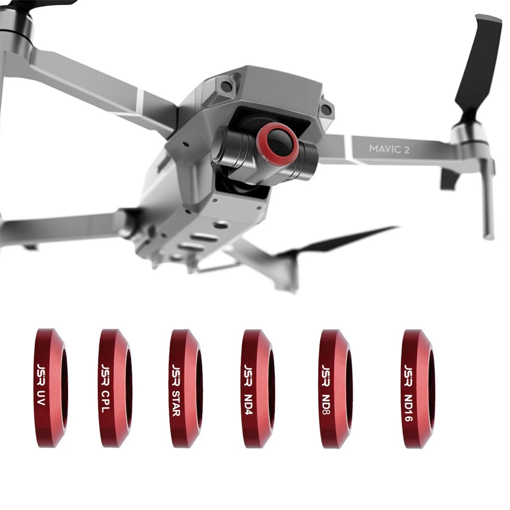 Для аксессуаров DJI ND4/ND8/ND16/ND32/UV/CPL Водонепроницаемый комплект объективов для камеры фильтры для DJI Mavic 2 Zoom