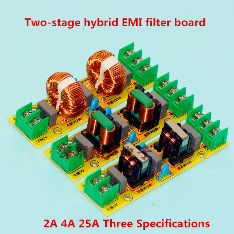 Power Supply Filter Two levels Compound Inductance Filter 2A 4A 25A EMI