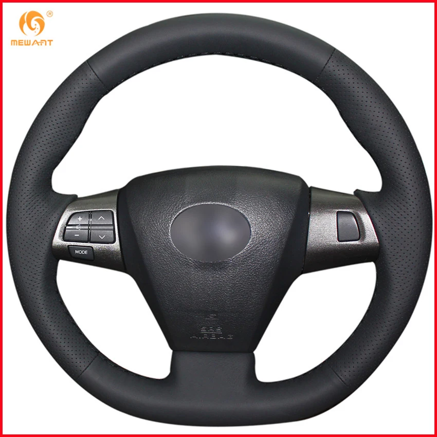 MEWANT для Toyota Corolla 2011 2012 2013 RAV4 Auris Matrix черный чехол рулевого колеса автомобиля из