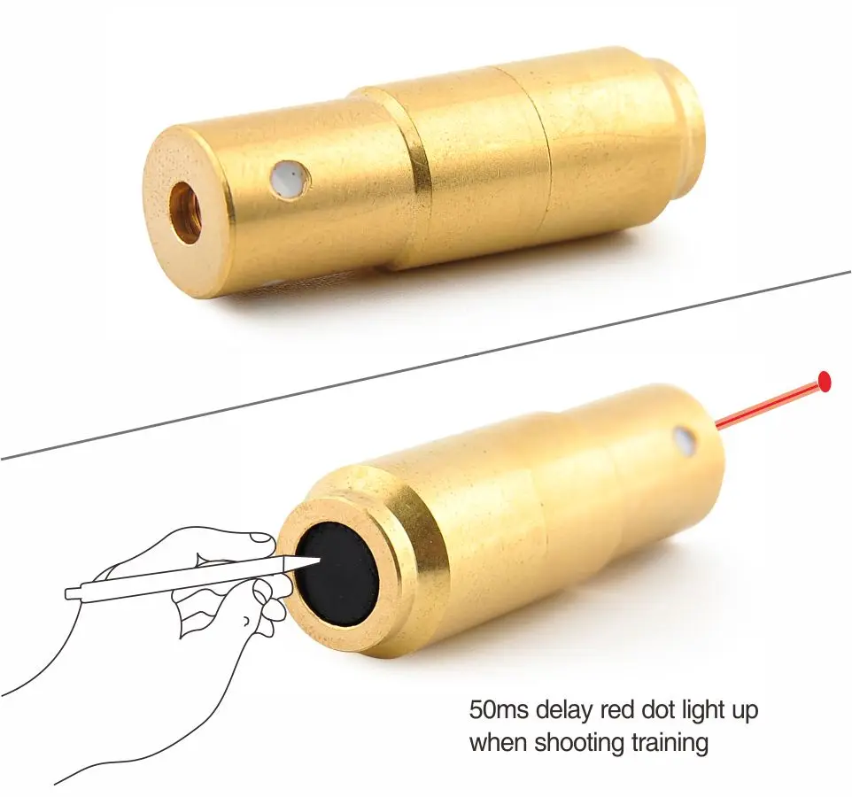 Bala do treinamento do laser de 9mm,