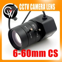 1.3MP 1/3″ 6-60mm F1.6 CS Mount DC Auto Iris Varifocal IR CCTV Lens for Box Body Camera