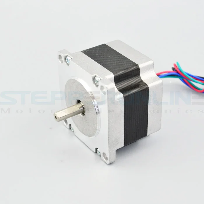 

Dual Shaft Nema 23 Stepper Motor 4-lead 2.8A 0.55Nm(78oz.in) 57x57x41mm Nema23 Step Motor for CNC Laser Plasma Cut