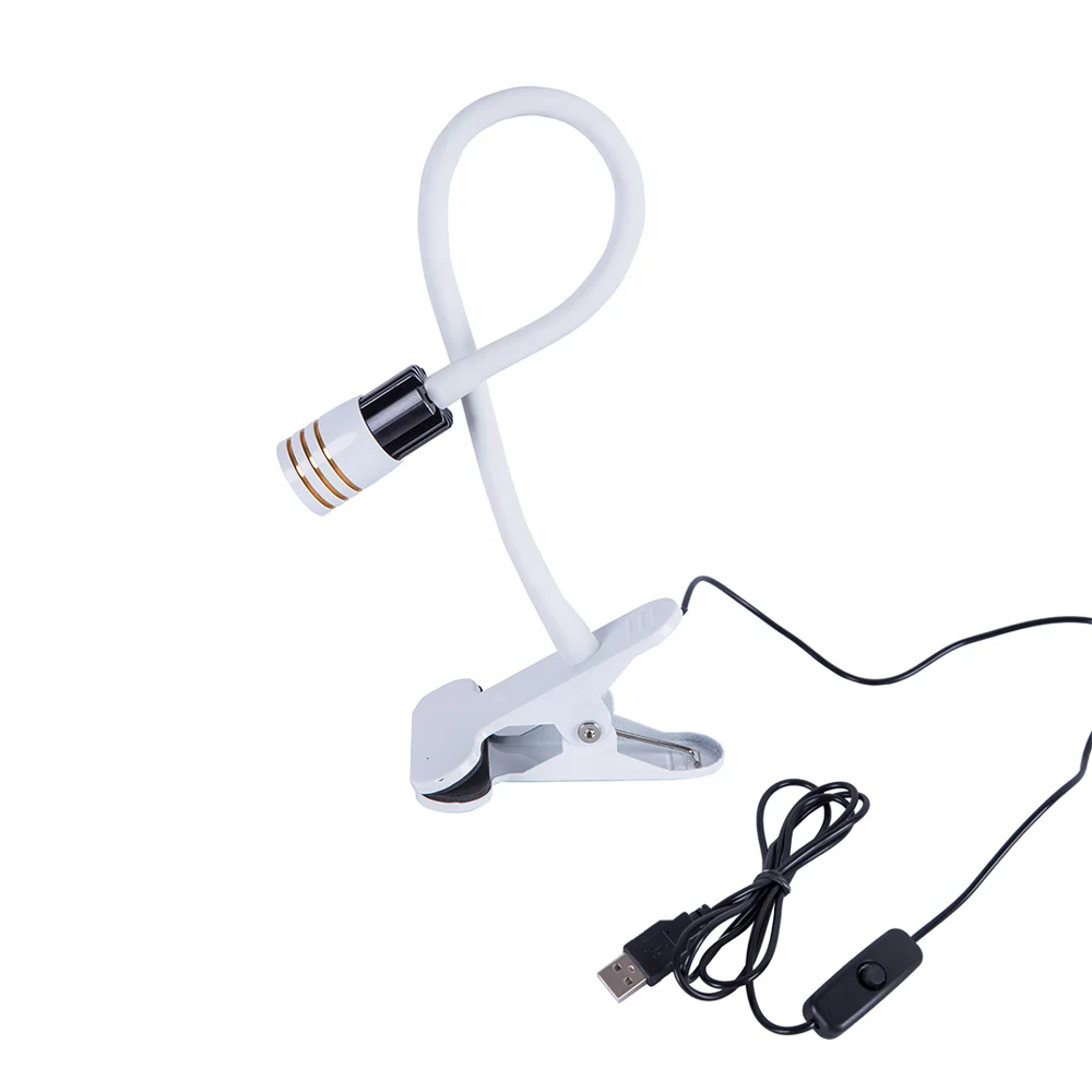 

Clip Holder USB Led desk lamp Flexible Table Lamp bedside lamp Book light for the bedroom living room home decoration