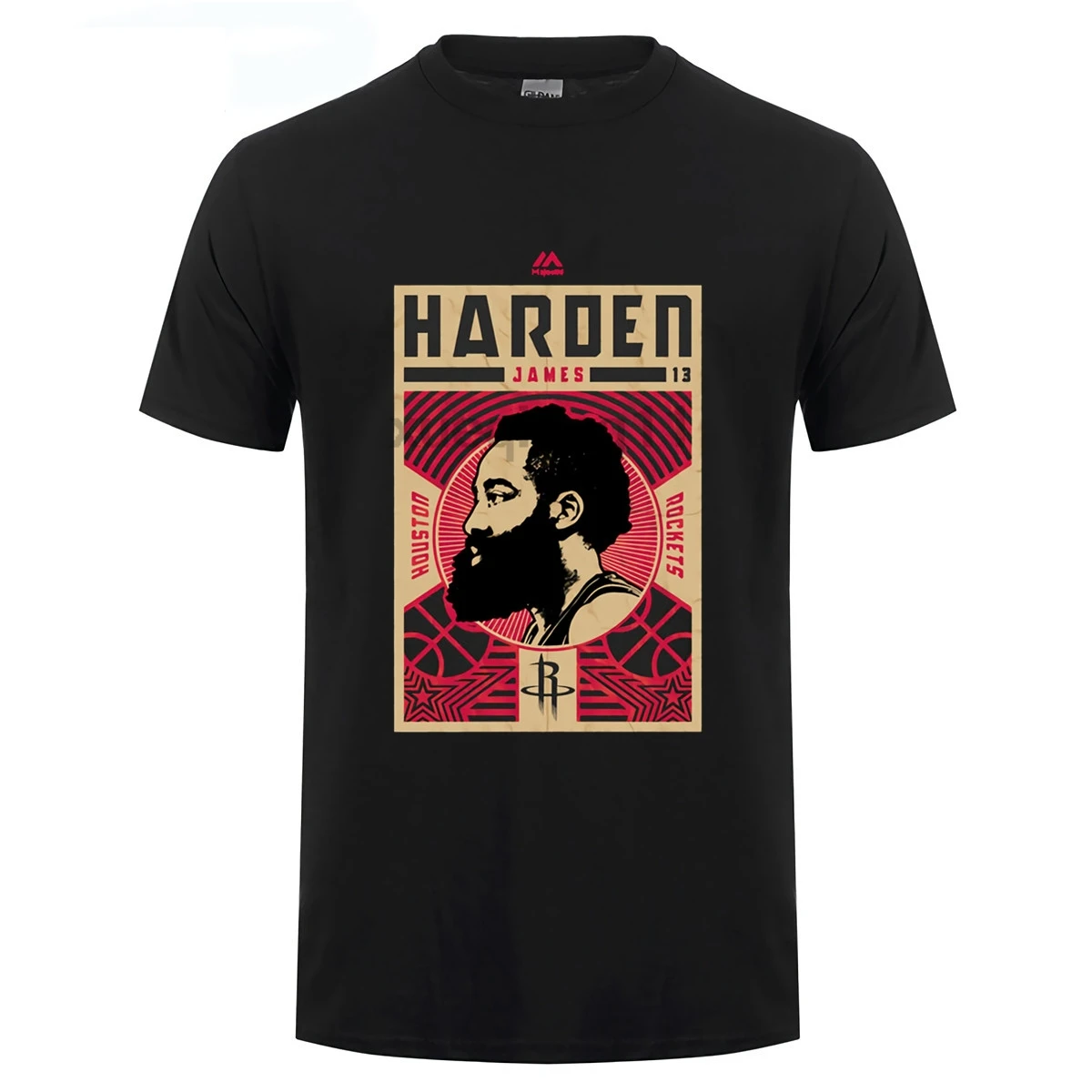 

Houston Rockets James Harden Majestic Men's Greatest Impact T-Shirt
