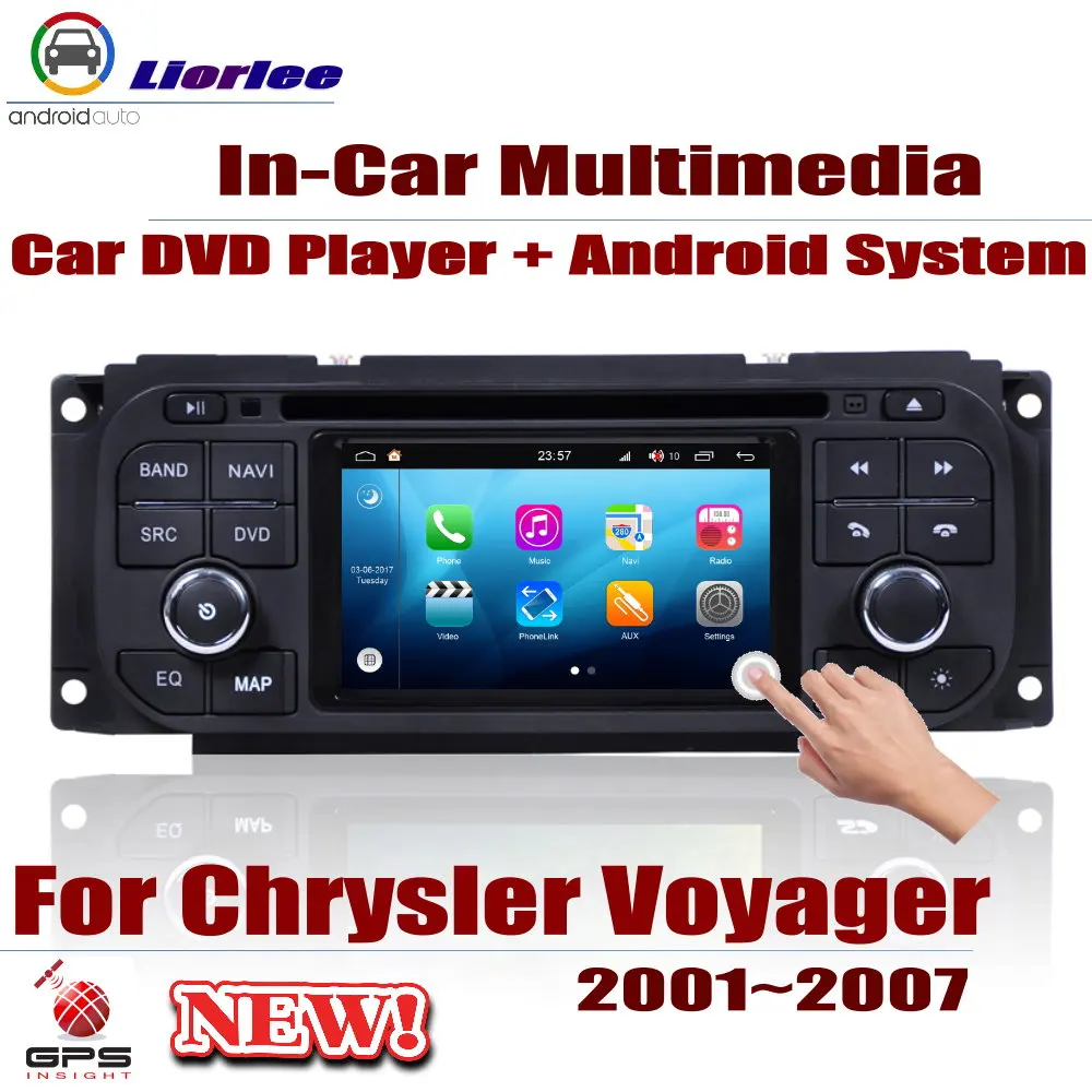 

For Chrysler Voyager 2001~2007 Car Android Player Radio DVD GPS Navigation Displayer Audio Video In Dash Multimedia Head Unit