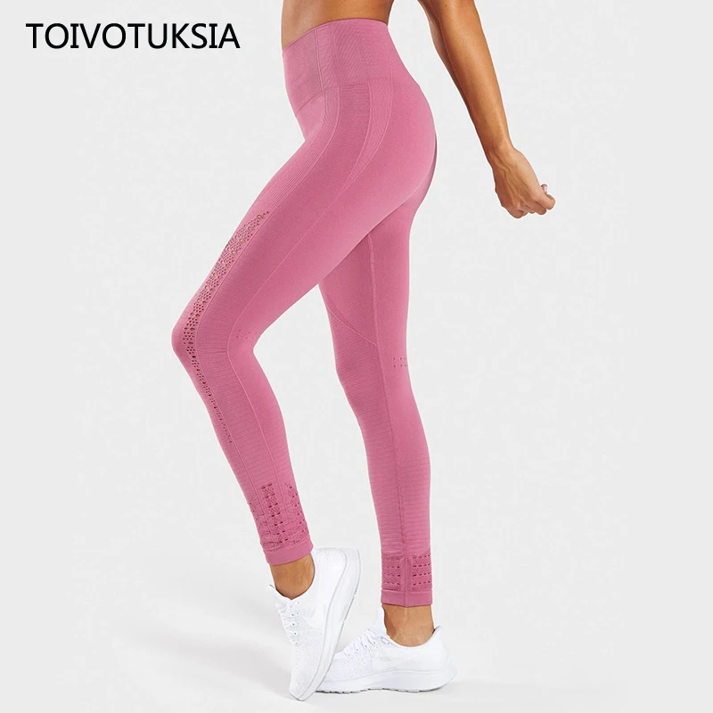 TOIVOTUKSIA Seamless Sportswear Women Fitness Clothes Super Soft Leggings TOIVOTUKSIA Seamless Sportswear Women Fitness Clothes Super Soft Leggings