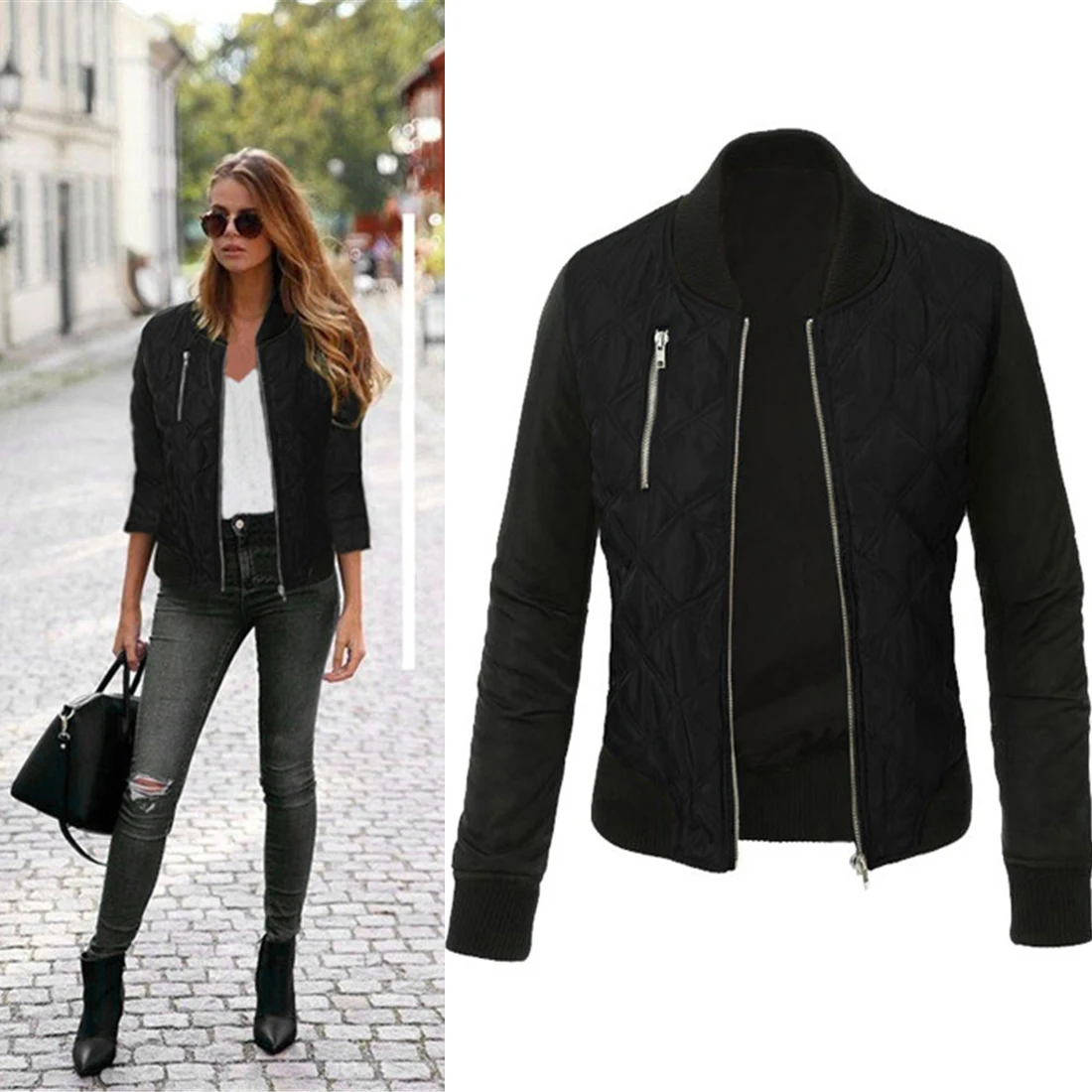 2016 Casual Fashion Autumn Winter Vintage Cardigan font b Jacket b font Long Sleeve Patchwork Thicken