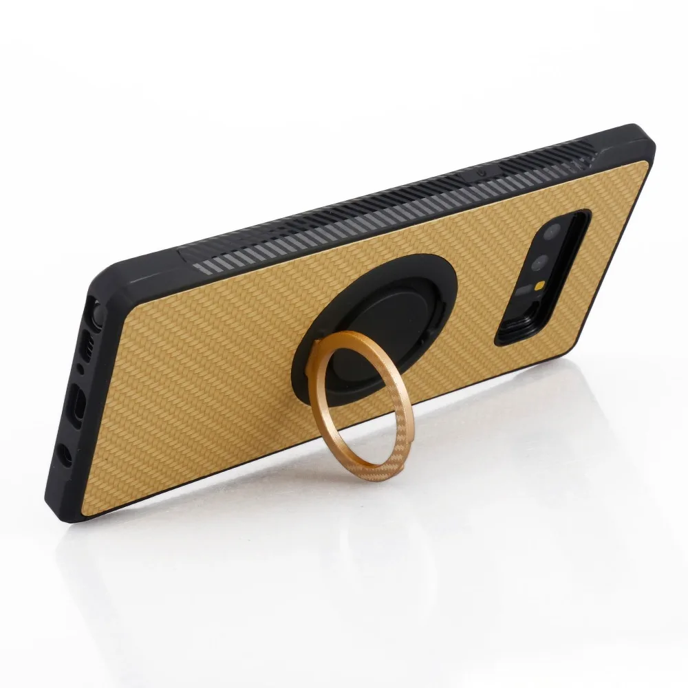 Finger Ring Magnetic Car Holder Case For Samsung Galaxy S7 Note 8 S6 Edge S9 S8 Plus 2 in1 Anti-knock Back Cover bags | Мобильные