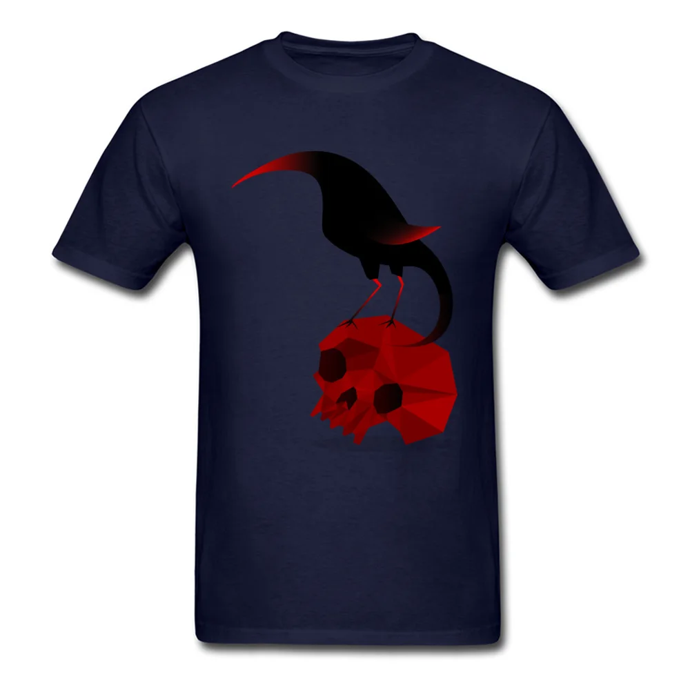 Coupons Bird an Skull Fitness Tight T Shirts O-Neck All Cotton Boy Tops Shirt Short Sleeve Tops & Tees Summer/Autumn Bird an Skull navy