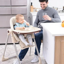 Многофункциональный обеденный стул роскошный переносной раскладной стул детский высокий стул пластик