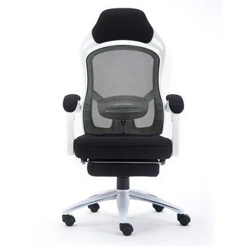 

Computer Chair Home Leisure Professional Ergonomic Chair High Density Net Office Staff Seat Comfortable Backrest One-piece Frame