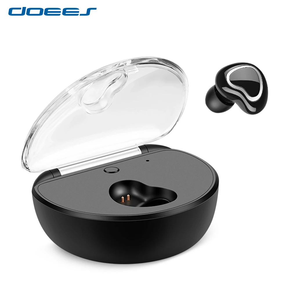

DOEES Bluetooth Wireless Earphone Handsfree Cordless Headsets Mini Earbuds in-ear Sport Headphone With Mic For OPPO Xiaomi Phone