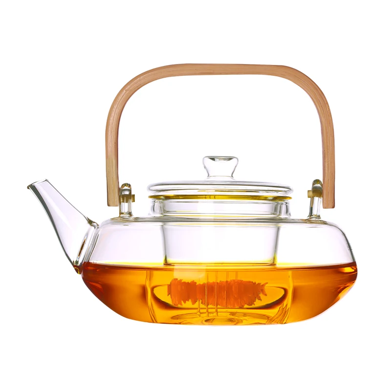 Buy Handmade 800ml Heat Resistant Glass Teapot Tea Pot