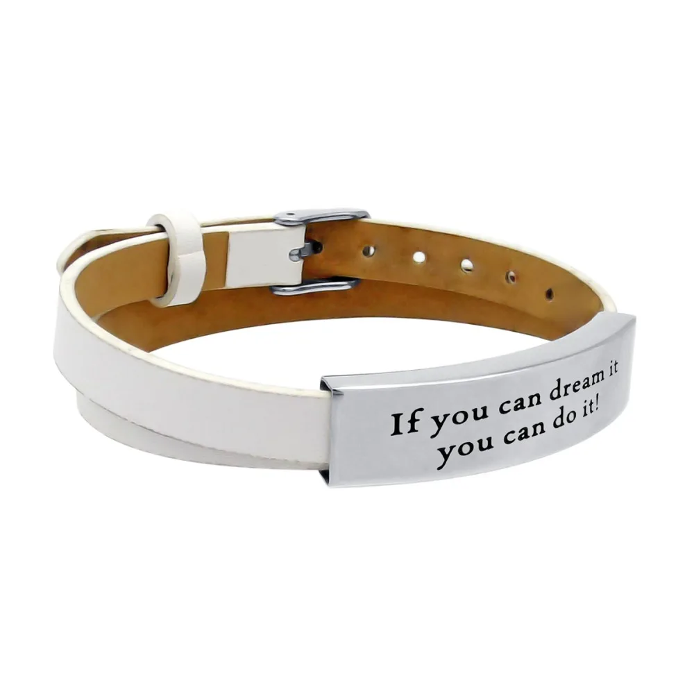 ZP-BS992-2 Diffuser Leather Locket Bracelet