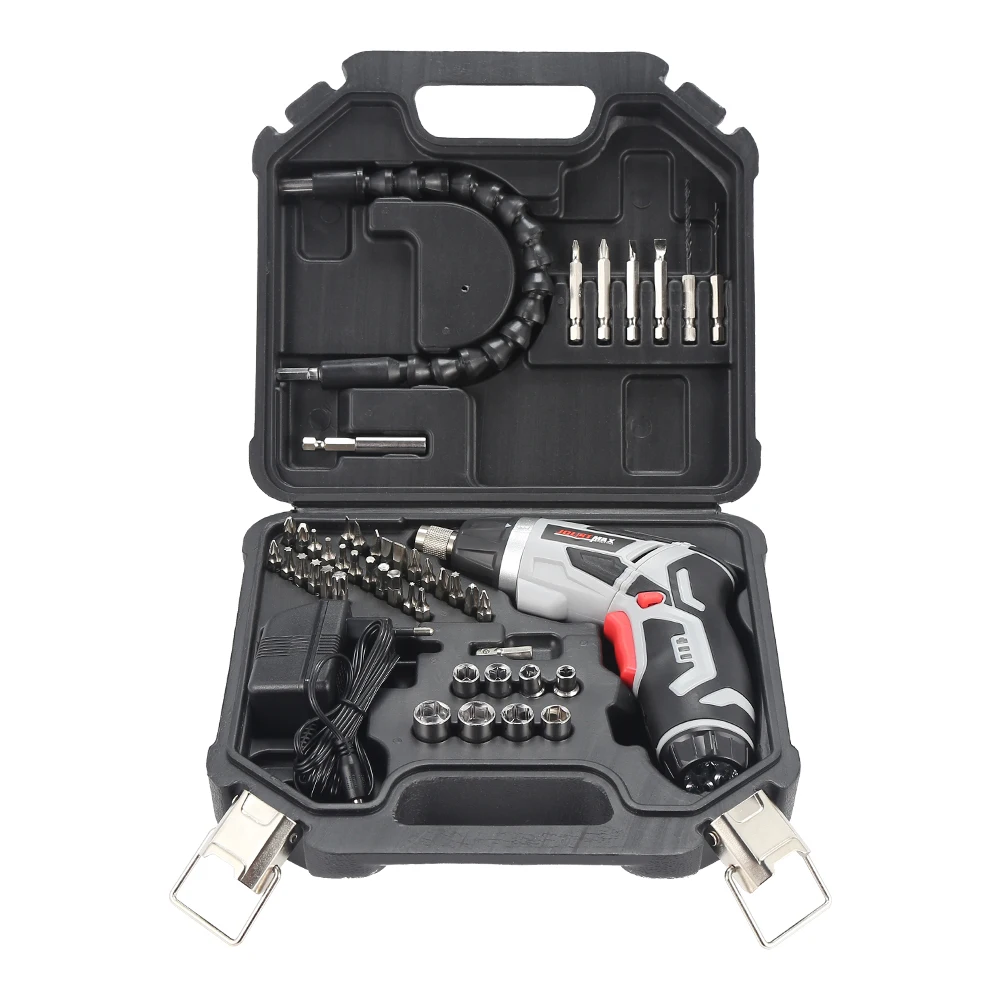 

Home Cordless Electric Screwdriver Mini Electric Drill Multi-Function Lithium-Ion Rechargeable Electric Drill With Flashlight