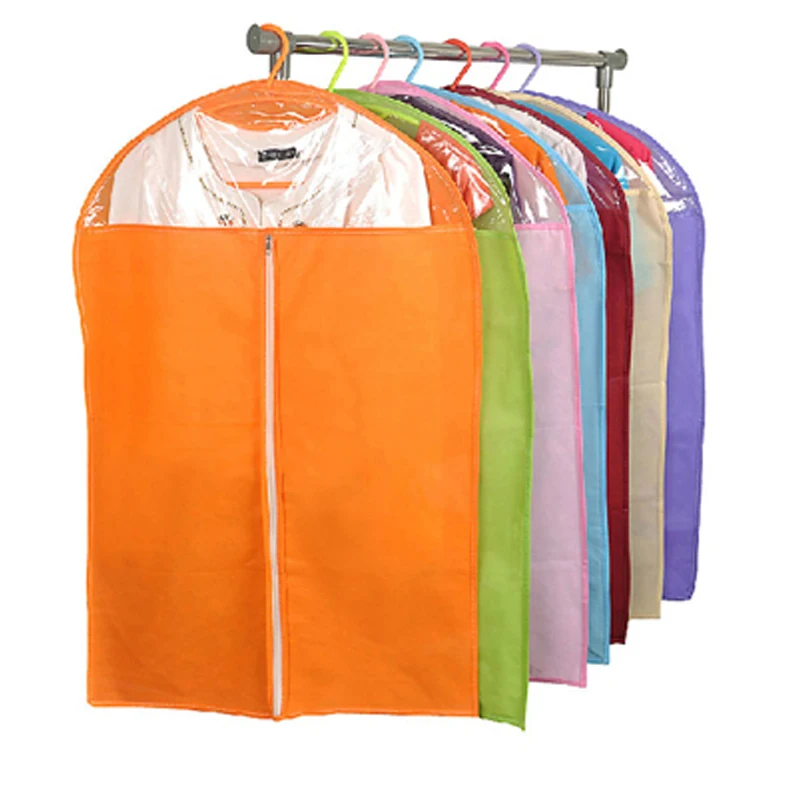 Colorful Storage Bags Cover Clothes Protector Garment Suit Coat Dust
